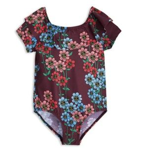 Mini Rodini Daisy SS Swimsuit